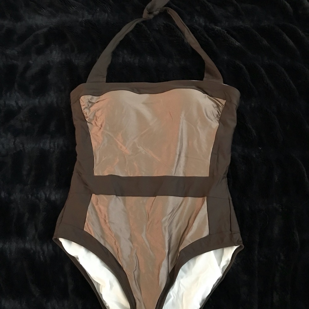 Bathing Suit, Boden, Halter, One Piece